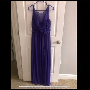 David’s bridal bridesmaid dress